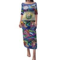 El Salvador Family Matching Puletasi and Hawaiian Shirt Funny Local Inspired - Wonder Print Shop
