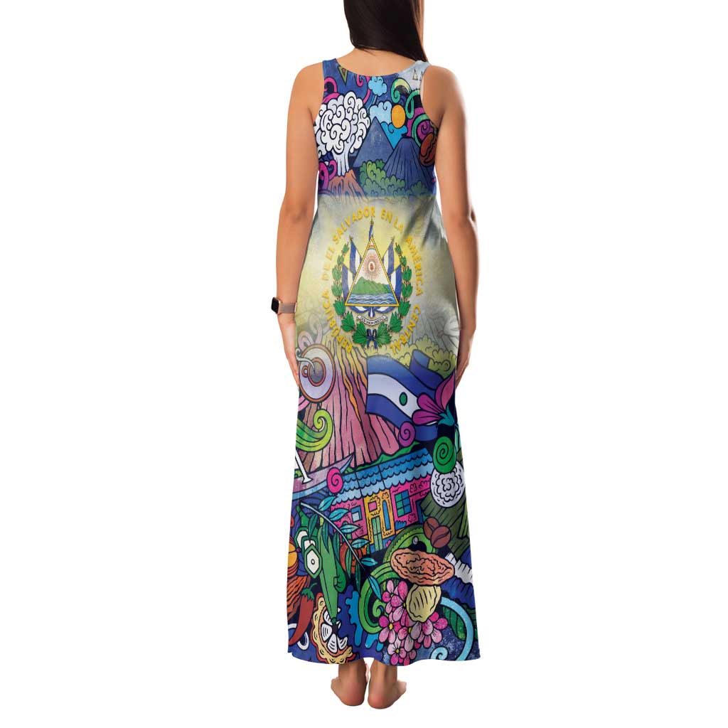 El Salvador Family Matching Tank Maxi Dress and Hawaiian Shirt Funny Local Inspired - Wonder Print Shop
