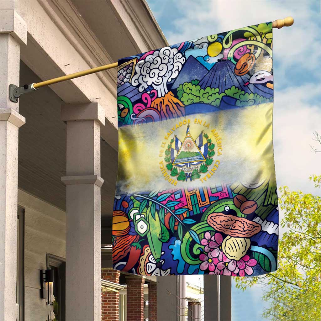 El Salvador Garden Flag Funny Local Inspired - Wonder Print Shop