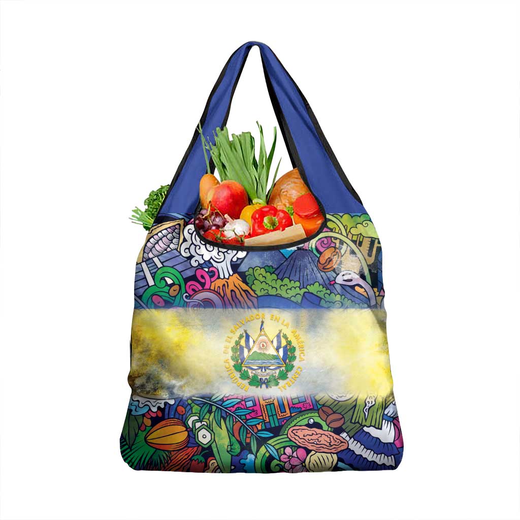 El Salvador Grocery Bag Funny Local Inspired - Wonder Print Shop