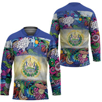 El Salvador Hockey Jersey Funny Local Inspired - Wonder Print Shop