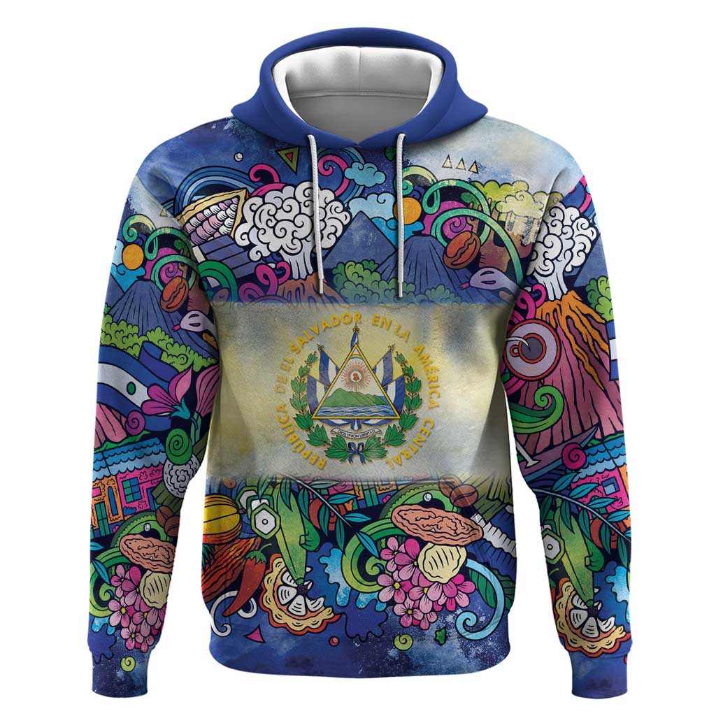 El Salvador Hoodie Funny Local Inspired - Wonder Print Shop