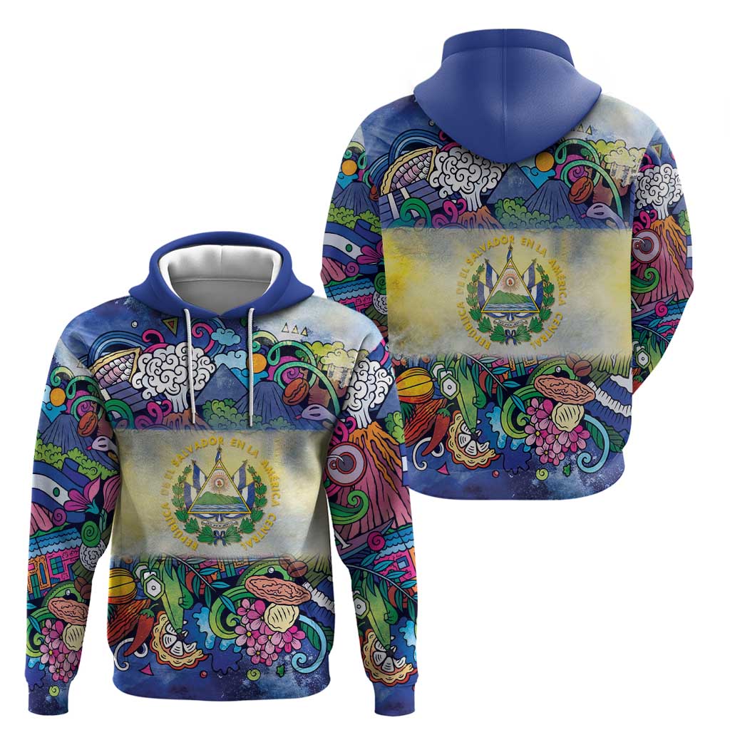 El Salvador Hoodie Funny Local Inspired - Wonder Print Shop