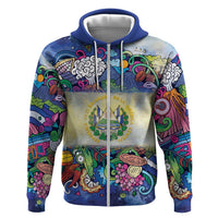 El Salvador Hoodie Funny Local Inspired - Wonder Print Shop