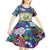 El Salvador Kid Short Sleeve Dress Funny Local Inspired - Wonder Print Shop