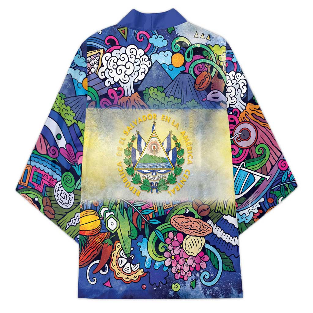 El Salvador Kimono Funny Local Inspired - Wonder Print Shop