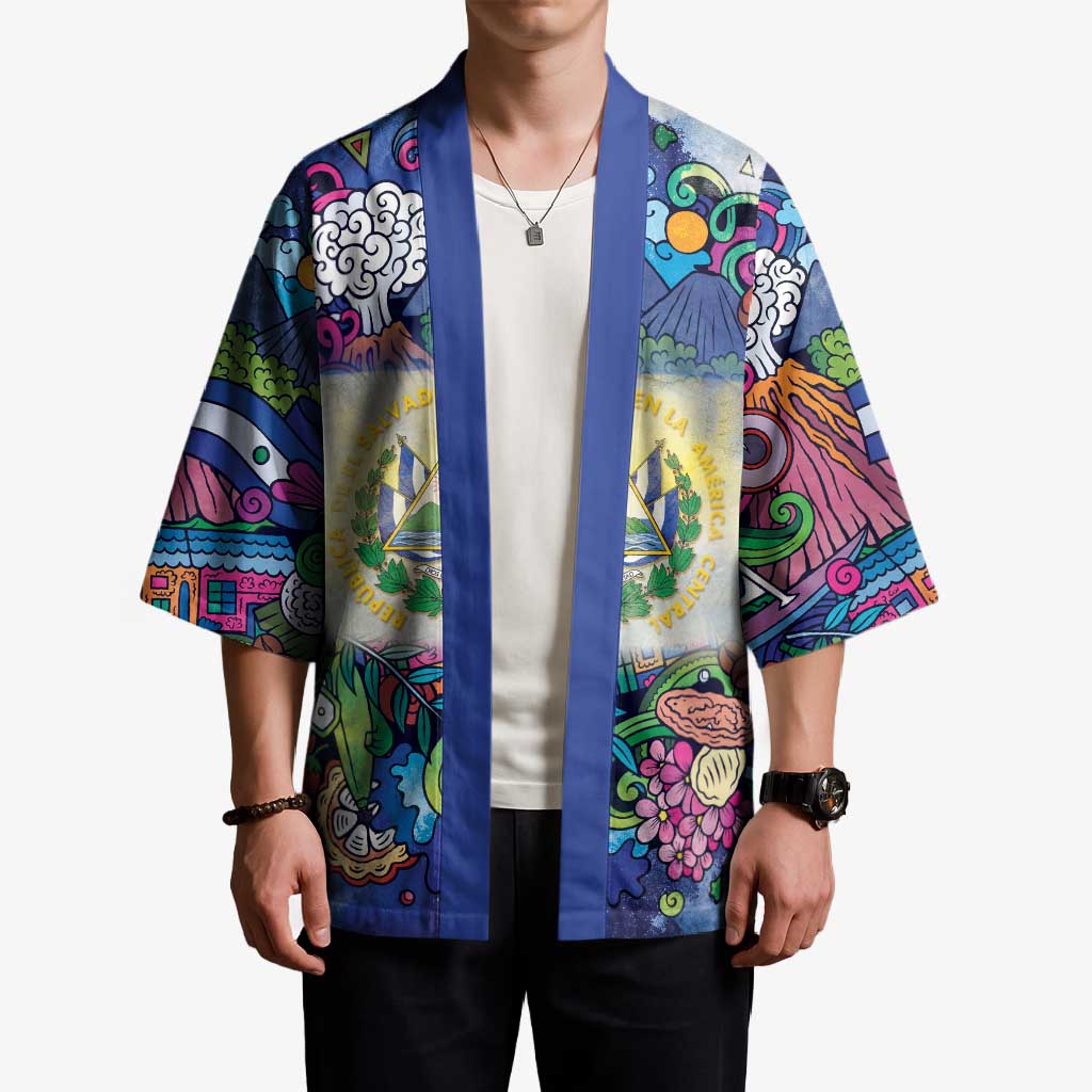 El Salvador Kimono Funny Local Inspired - Wonder Print Shop