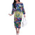 El Salvador Off The Shoulder Long Sleeve Dress Funny Local Inspired - Wonder Print Shop