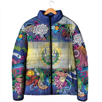 El Salvador Padded Jacket Funny Local Inspired - Wonder Print Shop