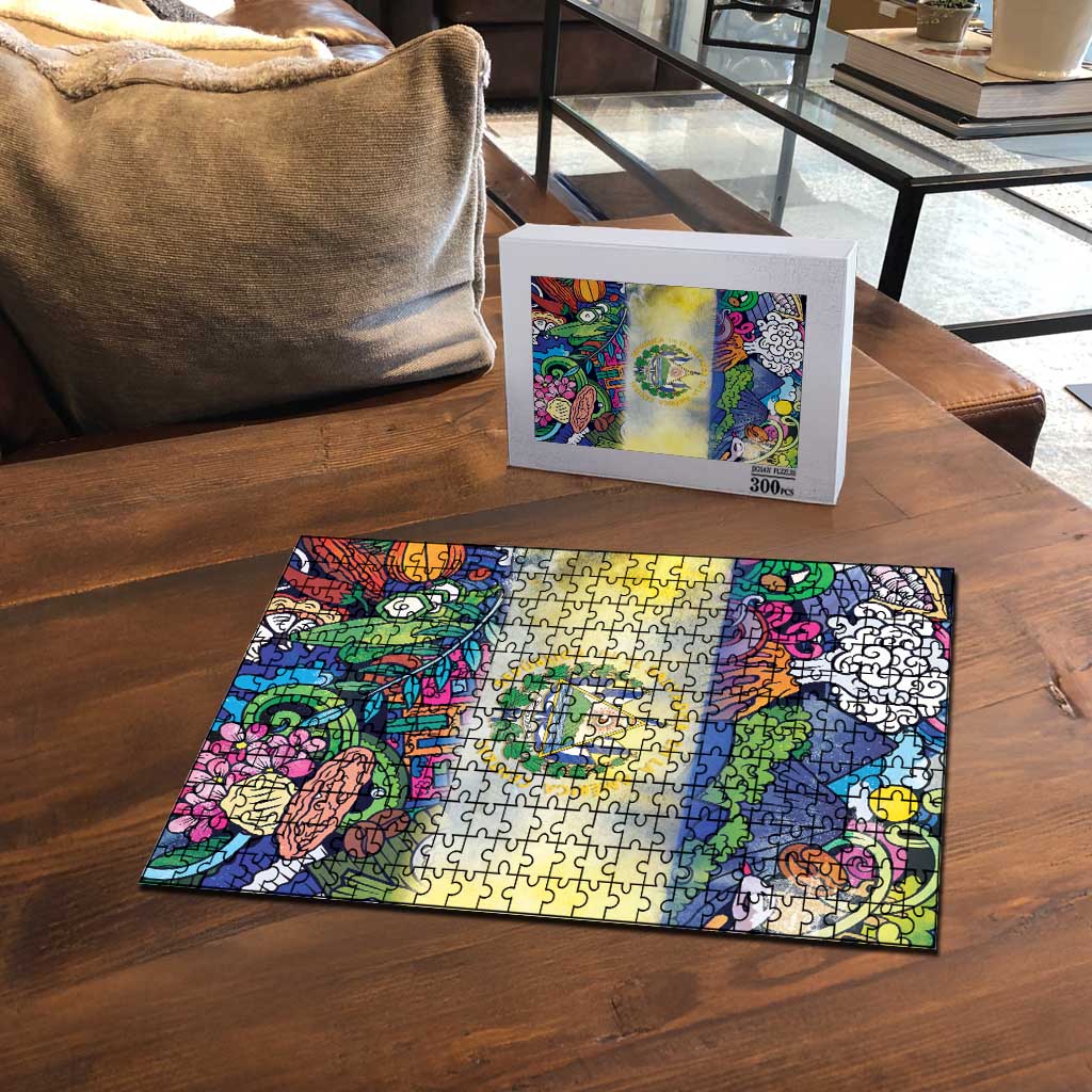 El Salvador Puzzle Funny Local Inspired - Wonder Print Shop