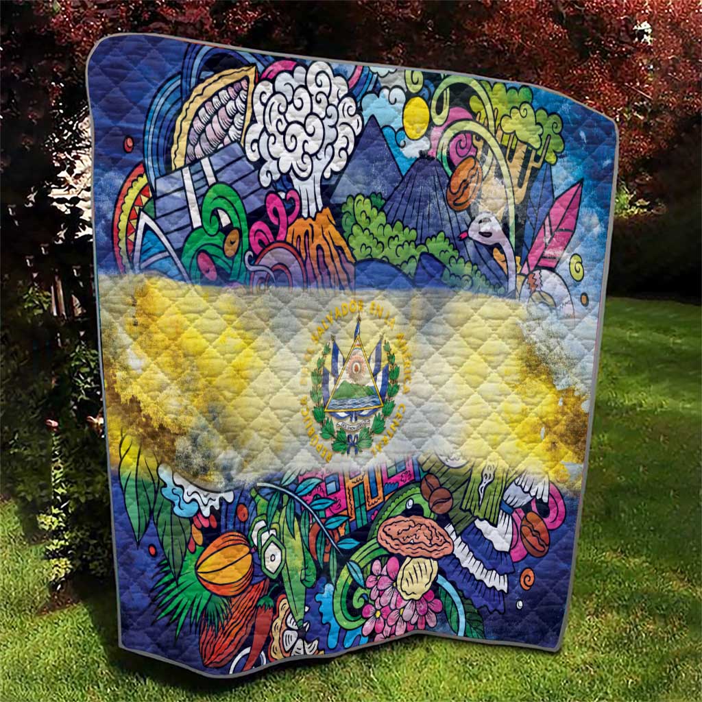 El Salvador Quilt Funny Local Inspired - Wonder Print Shop