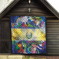 El Salvador Quilt Funny Local Inspired - Wonder Print Shop