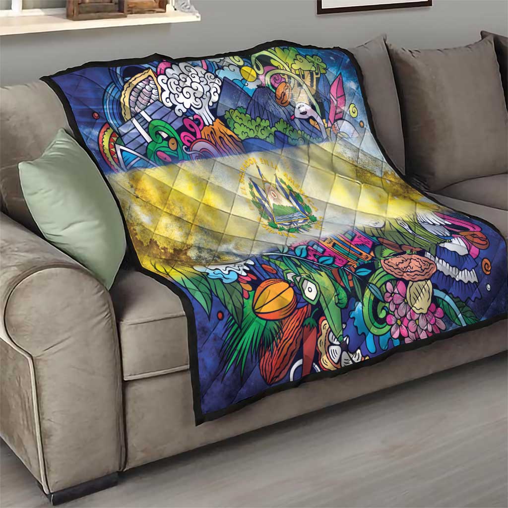 El Salvador Quilt Funny Local Inspired - Wonder Print Shop