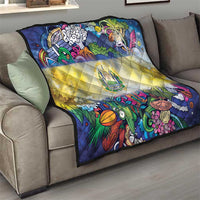 El Salvador Quilt Funny Local Inspired - Wonder Print Shop