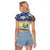 El Salvador Raglan Cropped T Shirt Funny Local Inspired - Wonder Print Shop