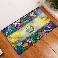 El Salvador Rubber Doormat Funny Local Inspired - Wonder Print Shop