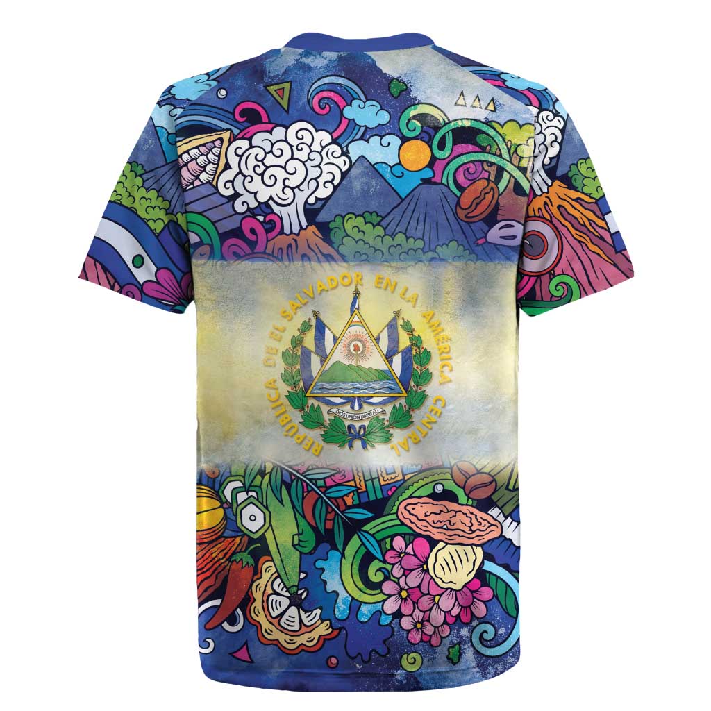 El Salvador Rugby Jersey Funny Local Inspired - Wonder Print Shop