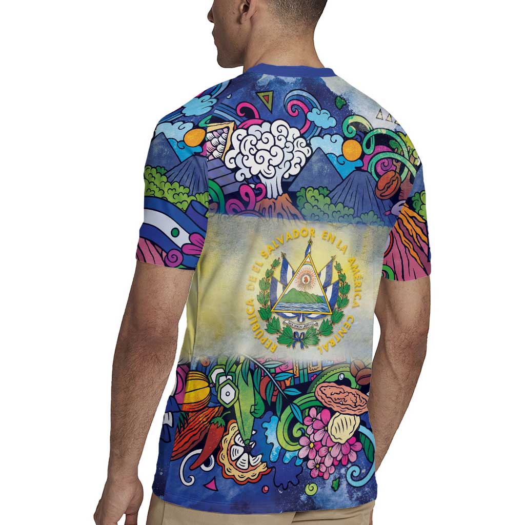 El Salvador Rugby Jersey Funny Local Inspired - Wonder Print Shop