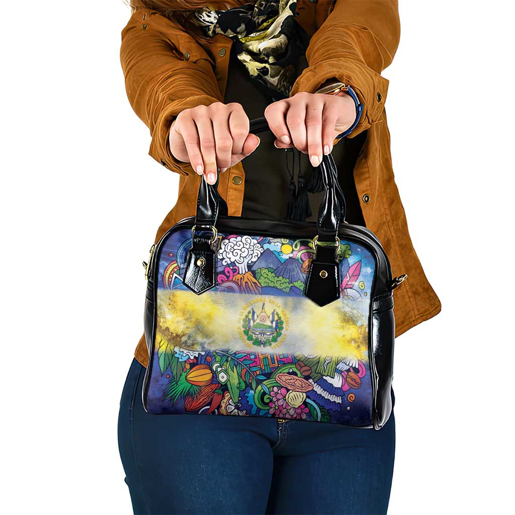 El Salvador Shoulder Handbag Funny Local Inspired - Wonder Print Shop
