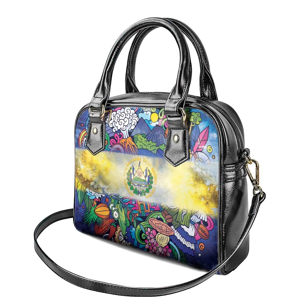 El Salvador Shoulder Handbag Funny Local Inspired - Wonder Print Shop