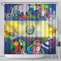 El Salvador Shower Curtain Funny Local Inspired - Wonder Print Shop