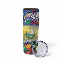 El Salvador Skinny Tumbler Funny Local Inspired - Wonder Print Shop