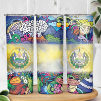 El Salvador Skinny Tumbler Funny Local Inspired - Wonder Print Shop