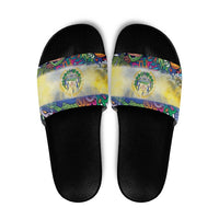 El Salvador Slide Sandals Funny Local Inspired - Wonder Print Shop