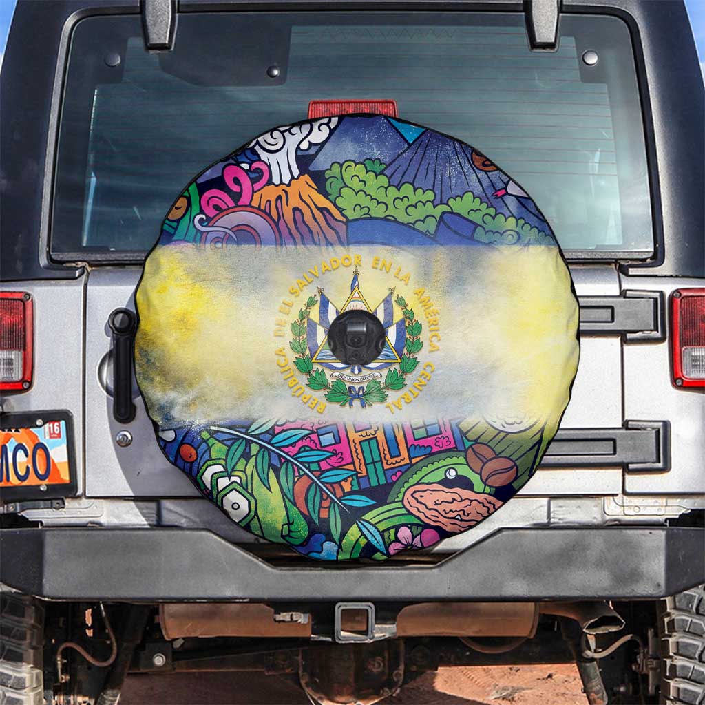 El Salvador Spare Tire Cover Funny Local Inspired - Wonder Print Shop