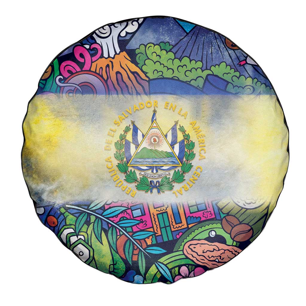 El Salvador Spare Tire Cover Funny Local Inspired - Wonder Print Shop