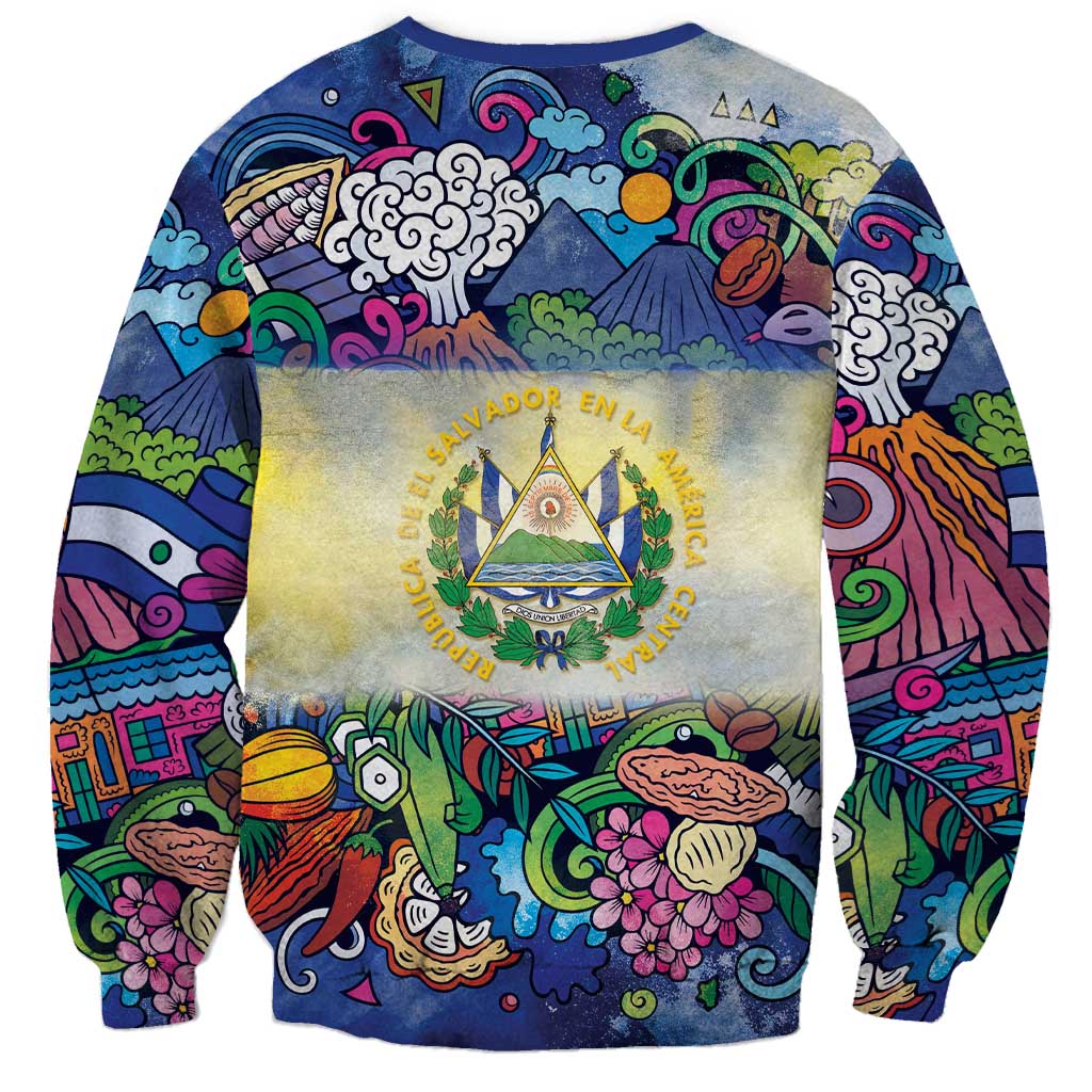 El Salvador Sweatshirt Funny Local Inspired - Wonder Print Shop