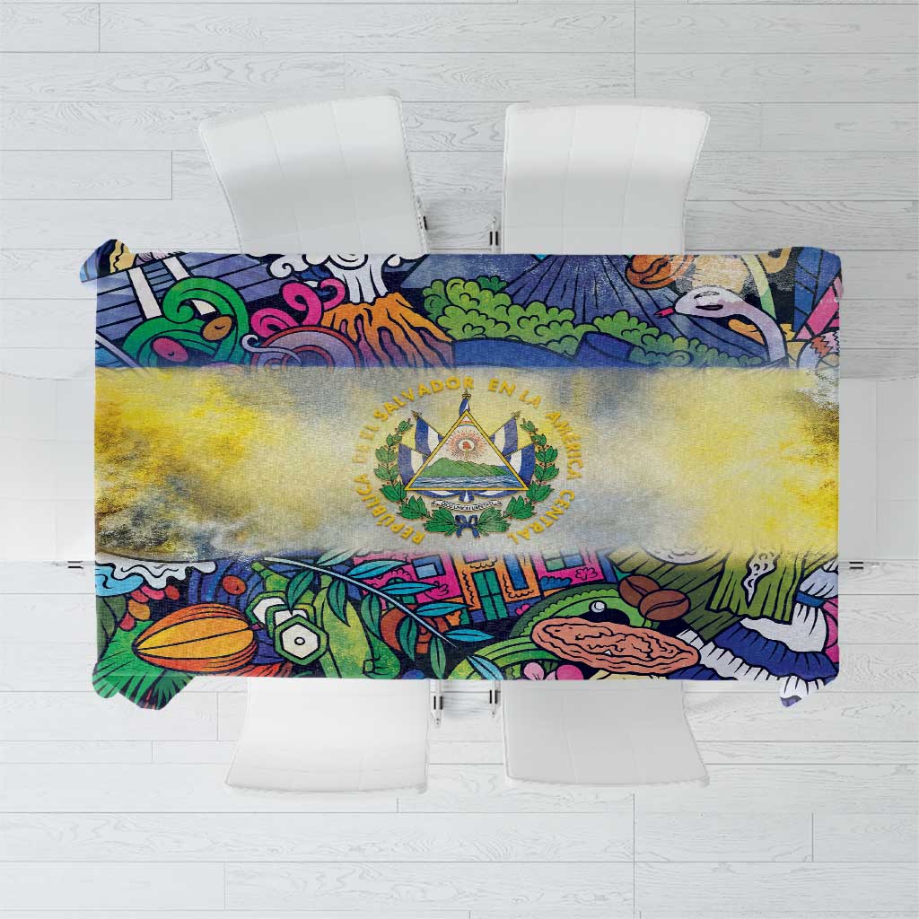 El Salvador Tablecloth Funny Local Inspired - Wonder Print Shop