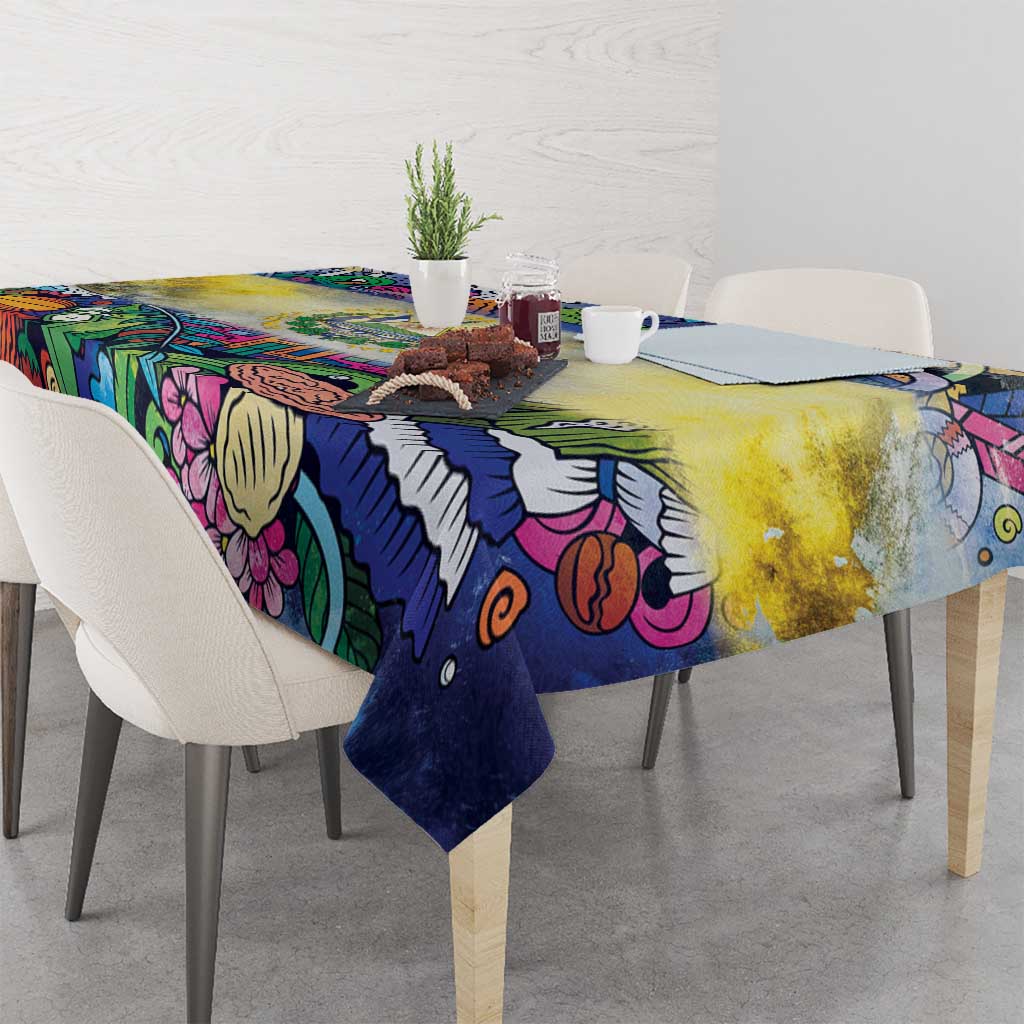 El Salvador Tablecloth Funny Local Inspired - Wonder Print Shop