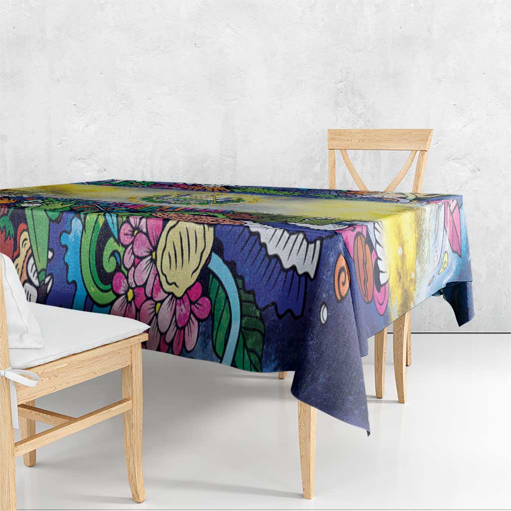 El Salvador Tablecloth Funny Local Inspired - Wonder Print Shop