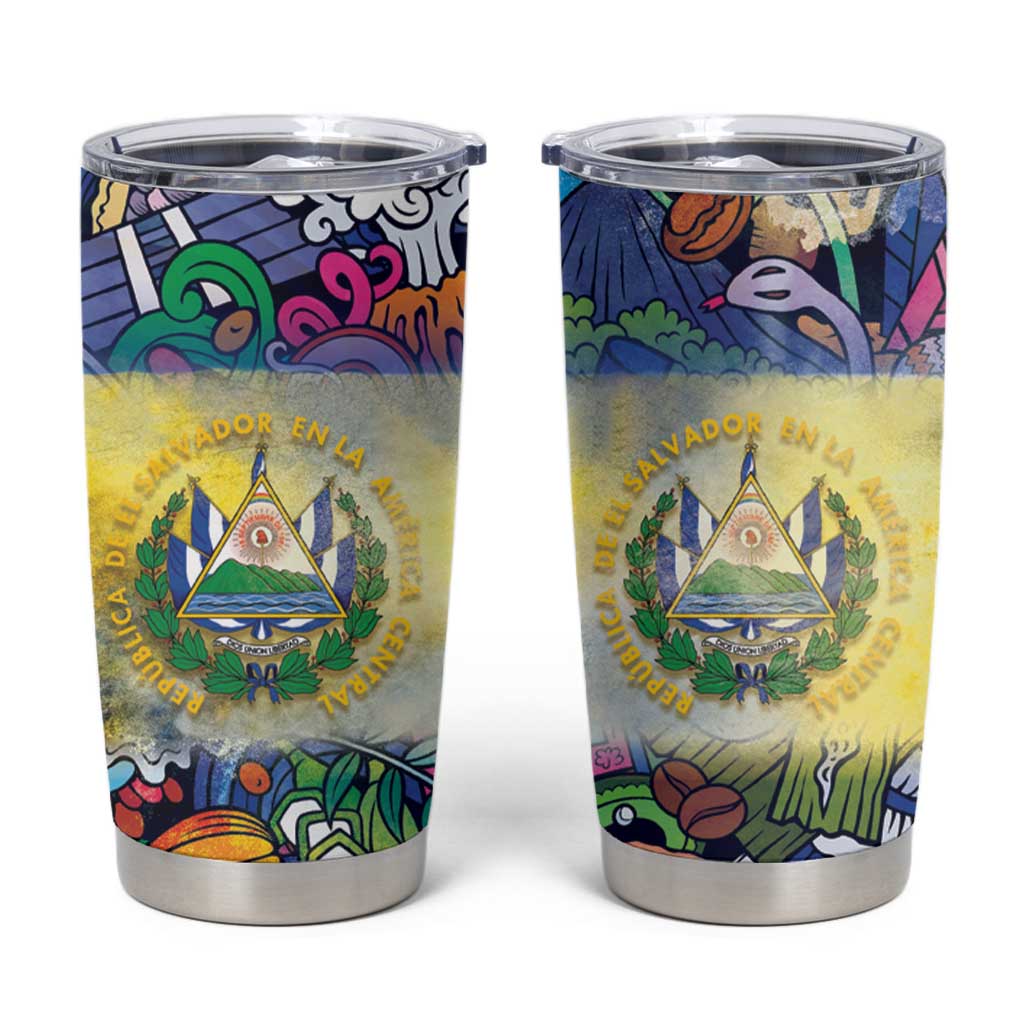 El Salvador Tumbler Cup Funny Local Inspired - Wonder Print Shop
