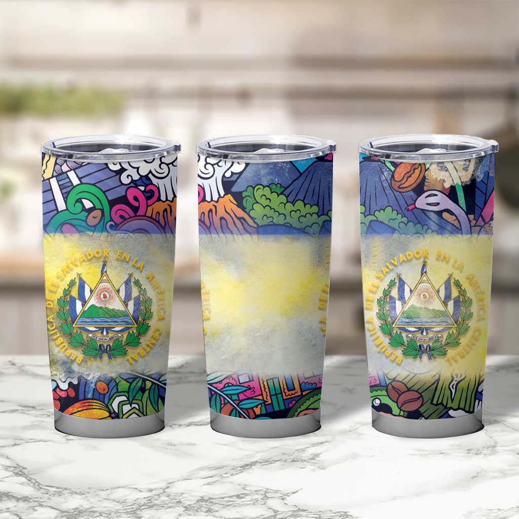 El Salvador Tumbler Cup Funny Local Inspired - Wonder Print Shop