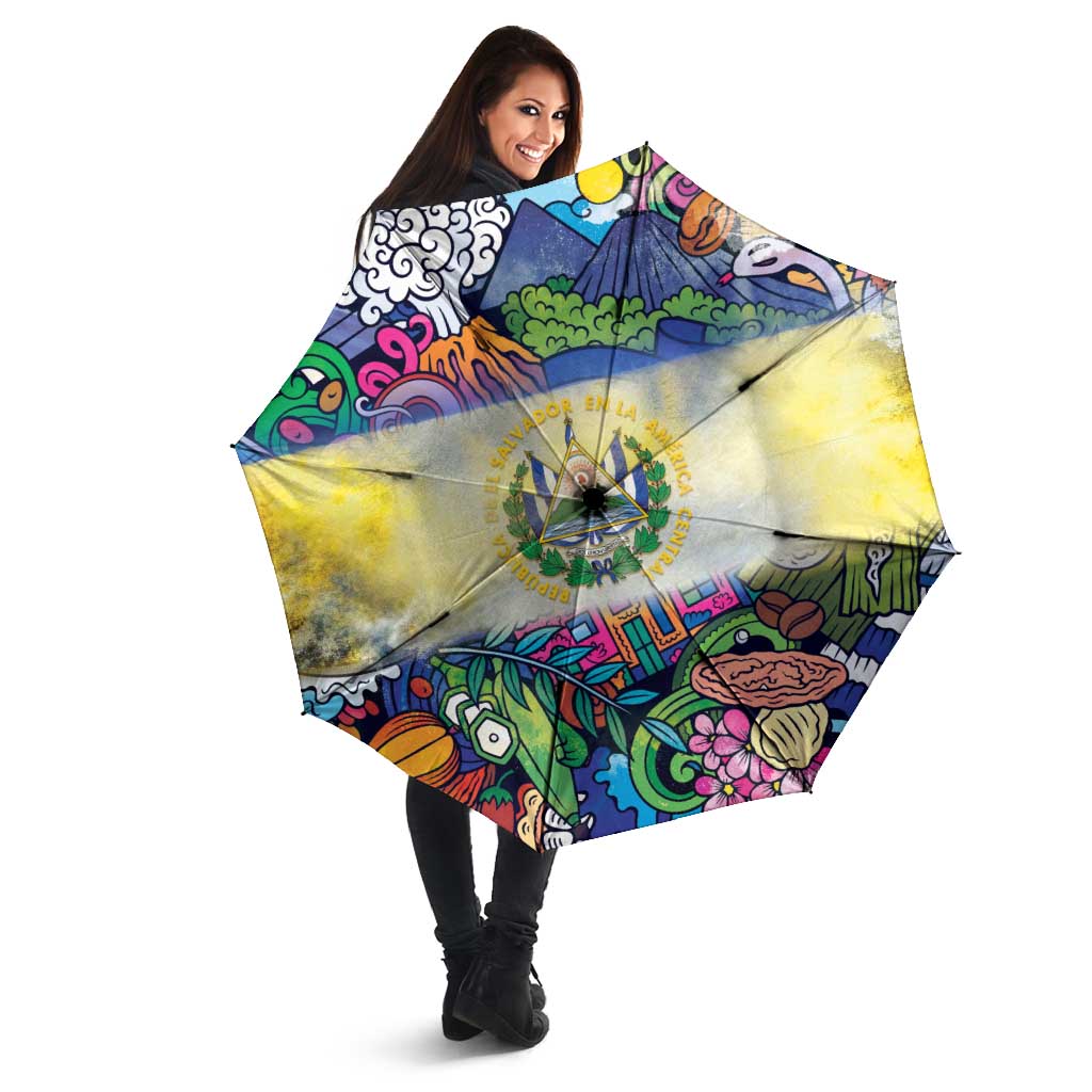 El Salvador Umbrella Funny Local Inspired - Wonder Print Shop