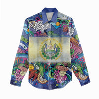 El Salvador Women Casual Shirt Funny Local Inspired - Wonder Print Shop