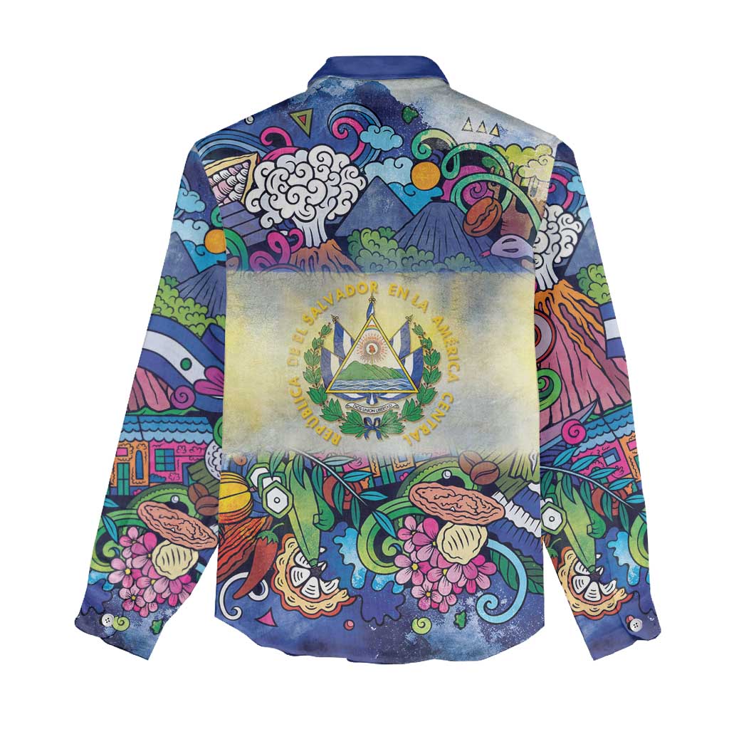 El Salvador Women Casual Shirt Funny Local Inspired - Wonder Print Shop