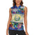 El Salvador Women Sleeveless Polo Shirt Funny Local Inspired - Wonder Print Shop
