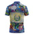 El Salvador Zipper Polo Shirt Funny Local Inspired - Wonder Print Shop
