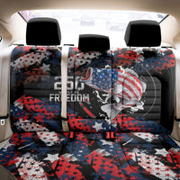 Largemouth Bass Fishing Back Car Seat Cover America 250 Year Freedom
