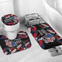 Largemouth Bass Fishing Bathroom Set America 250 Year Freedom