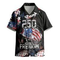 Personalized Largemouth Bass Fishing Kid Hawaiian Shirt America 250 Year Freedom