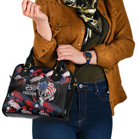 Largemouth Bass Fishing Shoulder Handbag America 250 Year Freedom