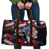 Largemouth Bass Fishing Travel Bag America 250 Year Freedom