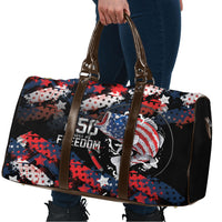 Largemouth Bass Fishing Travel Bag America 250 Year Freedom