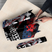 Largemouth Bass Fishing Umbrella America 250 Year Freedom