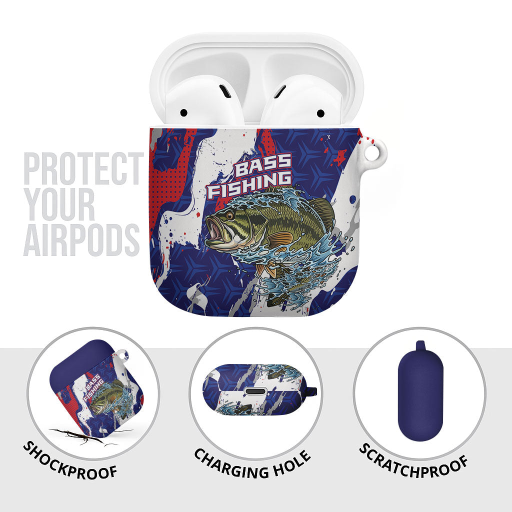 Largemouth Bass Tournament Fishing AirPods Case