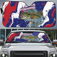 Largemouth Bass Tournament Fishing Auto Sun Shade